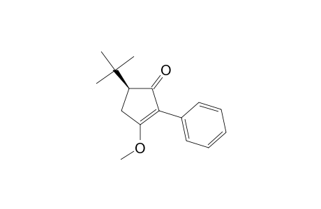 5-tert-Butyl-3-methoxy-2-phenyl-1-cyclopent-2-enone