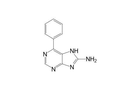 (6-phenyl-7H-purin-8-yl)amine