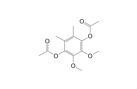 1,4-bis(Acetoxy)-2,3-dimethyl-5,6-dimethoxybenzene