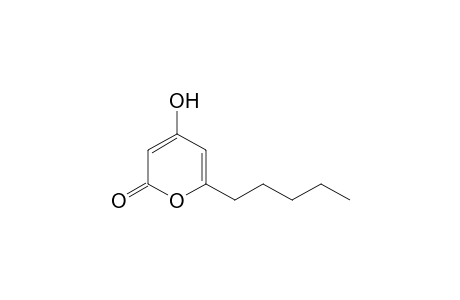 2H-Pyran-2-one, 4-hydroxy-6-pentyl-