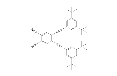 4,5-bis[2-(3,5-ditert-butylphenyl)ethynyl]benzene-1,2-dicarbonitrile