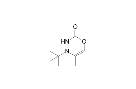 4-tert-Butyl-5-methyl-3,4-dihydro-[1,3,4]oxadiazin-2-one