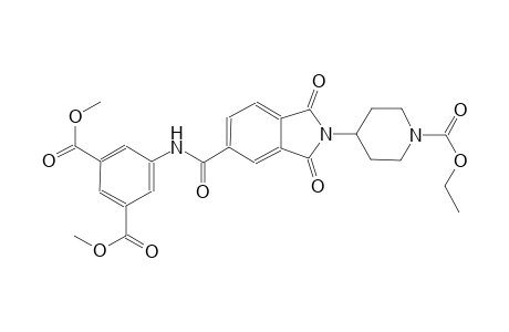 1,3-benzenedicarboxylic acid, 5-[[[2-[1-(ethoxycarbonyl)-4-piperidinyl]-2,3-dihydro-1,3-dioxo-1H-isoindol-5-yl]carbonyl]amino]-, dimethyl