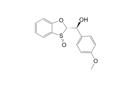 (2S,Ss)-2-[(1S)-1-Hydroxy-1-(4-methoxyphenyl)methyl]-1,3-benzoxathiole-3(2H)-oxide