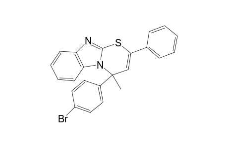 4-(4-Bromophenyl)-4-methyl-2-phenyl-4H-benzo[4,5]imidazo[2,1-b][1,3]thiazine