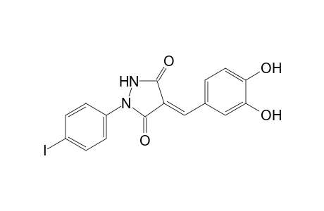 (4E)-4-(3,4-Dihydroxybenzylidene)-1-(4-iodophenyl)-3,5-pyrazolidinedione