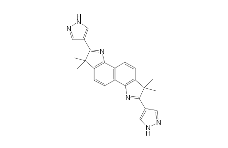 1,1,6,6-Tetramethyl-2,7-di(1H-pyrazol-4-yl)-1,6-dihydroindolo[7,6-g]indole