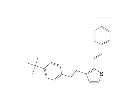 2,3-Bis(4-tert-butylstyryl)thiophene