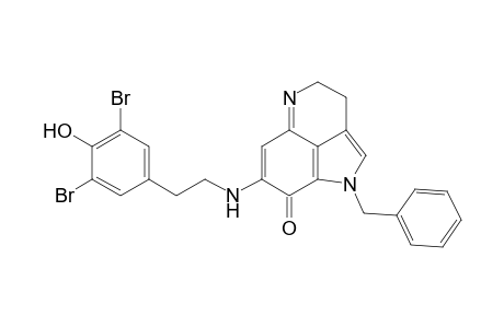 1-Benzyl-7-{[2-(3,5-dibromo-4-hydroxyphenyl)ethyl]amino}-1,3,4,8-tetrahydropyrrolo[4,3,2-de]quinolin-8-one