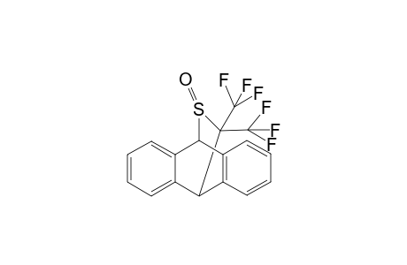 10,9-(Epithiomethano)anthracene, 9,10-dihydro-12,12-bis(trifluoromethyl)-, 11-oxide