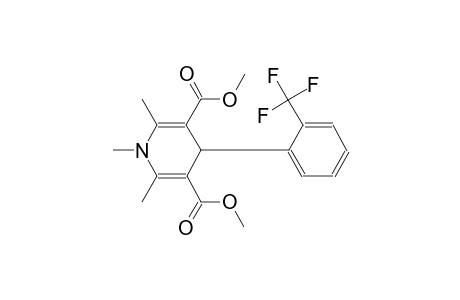 3,5-pyridinedicarboxylic acid, 1,4-dihydro-1,2,6-trimethyl-4-[2-(trifluoromethyl)phenyl]-, dimethyl ester