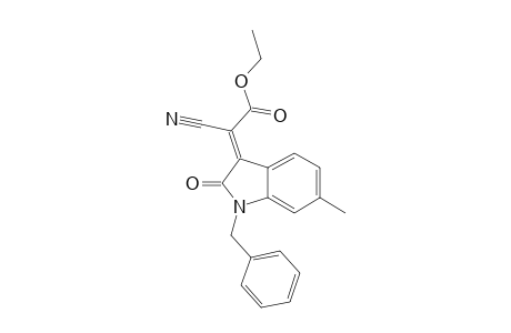 (E)-Ethyl 2-(1-benzyl-6-methyl-2-oxoindolin-3-ylidene)-2-cyanoacetate
