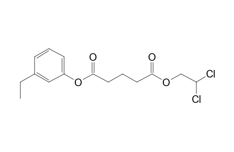 Glutaric acid, 2,2-dichloroethyl 3-ethylphenyl ester