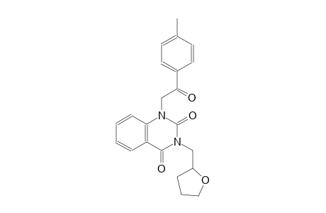 1-[2-(4-methylphenyl)-2-oxoethyl]-3-(tetrahydro-2-furanylmethyl)-2,4(1H,3H)-quinazolinedione