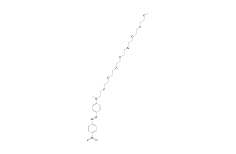 N-METHYL-N-[4-[(E)-(4-NITROPHENYL)-DIAZENYL]-PHENYL]-N-(3,6,9,12,15,18,21,24-OCTAOXAPENTACOS-1-YL)-AMINE