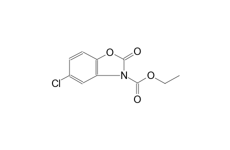 3(2H)-benzoxazolecarboxylic acid, 5-chloro-2-oxo-, ethyl ester