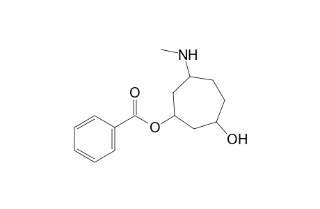 All-cis-1-Hydroxy-3-benzoyloxy-5-[methylamino]cycloheptane