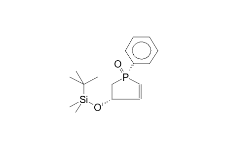 (+)-(1S,4R)-4-TERT-BUTYLDIMETHYLSILOXY-1-PHENYL-2-PHOSPHOLENE-1-OXIDE