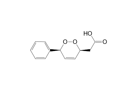 (+-)((3S,6S)-6-Phenyl-3,6-dihydro-[1,2]dioxin-3-yl)acetic acid