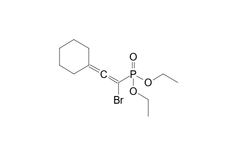 1-Bromo-2-cyclohexylidene-1-(diethoxyphosphoryl)ethene