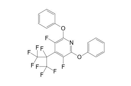 3,5-Difluoro-2,6-diphenoxy-4-(1,2,2,2-tetrafluoro-1-trifluoromethyl-ethyl)-pyridine