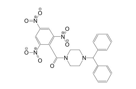 piperazine, 1-(diphenylmethyl)-4-(2,4,6-trinitrobenzoyl)-
