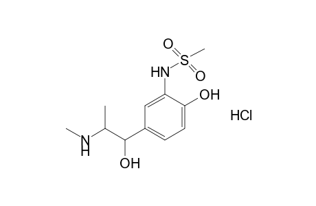 erythro-2'-hydroxy-5'-[1-hydroxy-2-(methylamino)propyl]methanesulfonanilide, hydrochloride