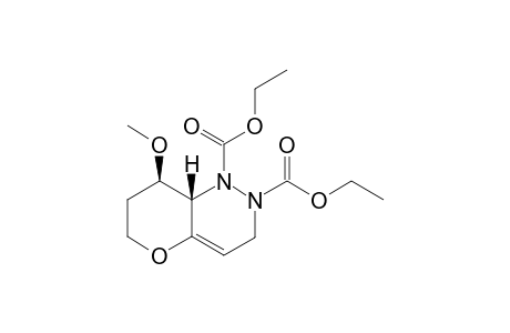 DIETHYL-(8R,8AS)-6,7,8,8A-TETRAHYDRO-8-METHOXY-1H-PYRANO-[3,2-C]-PYRIDAZINE-1,2(3H)-DICARBOXYLATE