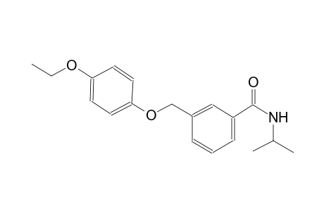 3-[(4-ethoxyphenoxy)methyl]-N-isopropylbenzamide