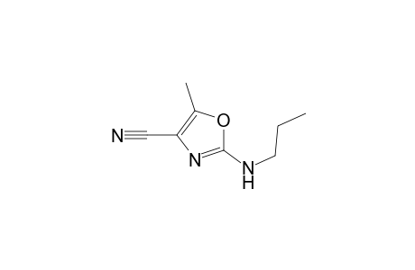 5-Methyl-2-(propylamino)-1,3-oxazole-4-carbonitrile