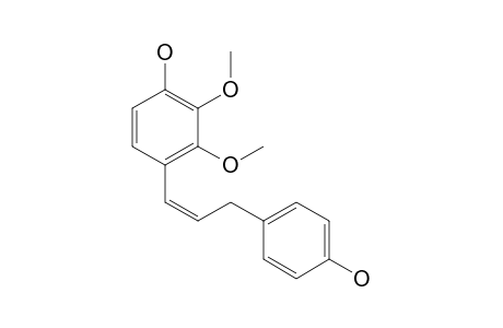 PULCHELSTYRENE_A;(Z)-1-(4-HYDROXY-2,3-DIMETHOXYPHENYL)-3-(4-HYDROXYPHENYL)-PROPENE