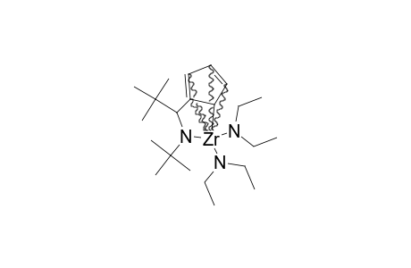 BIS-(DIETHYLAMIDO)-[ETA-(5):KAPPA-N-1-(N-TERT.-BUTYLAMIDO)-TERT.-BUTYLMETHYLCYCLOPENTADIENYL]-ZIRCONIUM