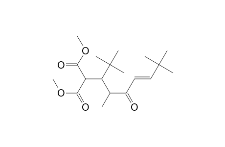 Dimethyl [(E)-1-t-butyl-2,6,6-trimethyl-3-oxo-4-heptenyl]malonate