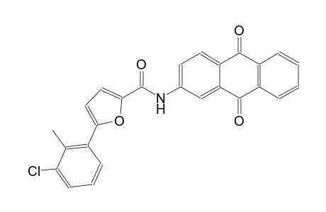 2-furancarboxamide, 5-(3-chloro-2-methylphenyl)-N-(9,10-dihydro-9,10-dioxo-2-anthracenyl)-
