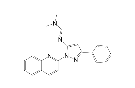 N'-(1-(2-quinolinyl)-3-diphenyl-1H-pyrazol-5-yl)-N,N-dimethylmethanimidamide