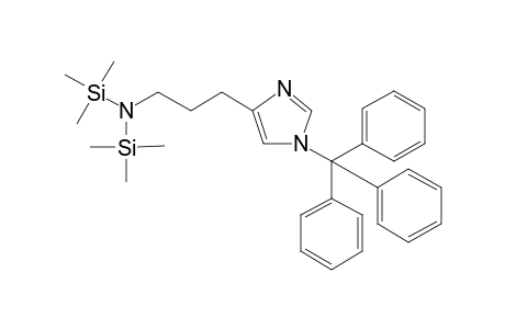 3-(1-Trityl-1H-imidazol-4-yl)propan-1-amine, 2tms