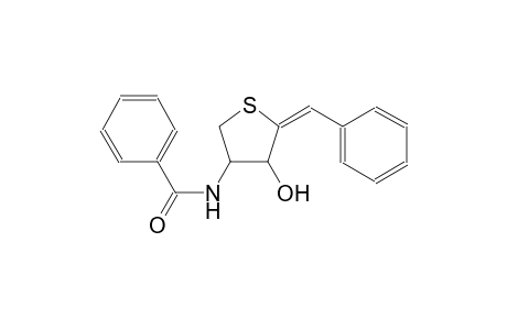 pent-1-enitol, 2,5-anhydro-4-(benzoylamino)-1,4-dideoxy-1-phenyl-2-thio-, (1E)-