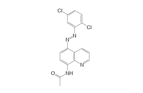 Acetamide, N-[5-[2-(2,5-dichlorophenyl)diazenyl]-8-quinolinyl]-
