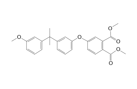 2- (3,4-Dicarbmethoxyphenoxy-3-pheny)-2- (3-methoxypheny)propane