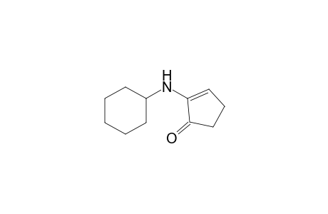 2-(Cyclohexylamino)-2-cyclopenten-1-one