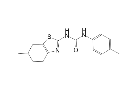N-(4-methylphenyl)-N'-(6-methyl-4,5,6,7-tetrahydro-1,3-benzothiazol-2-yl)urea