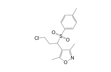 1-(3',5'-Dimethyl-4'-isoxazolyl)-3-chloropropyl-(p-tolyl)sulfone