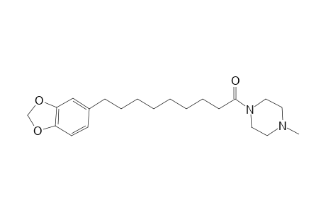 PA-M9:0 [5-(3,4-Methyldioxyphenyl)nonyl-N-methylpiperazinamide]