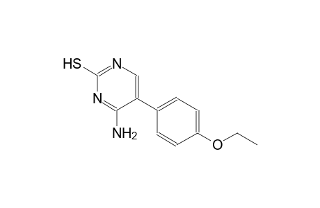 4-amino-5-(4-ethoxyphenyl)-2-pyrimidinyl hydrosulfide
