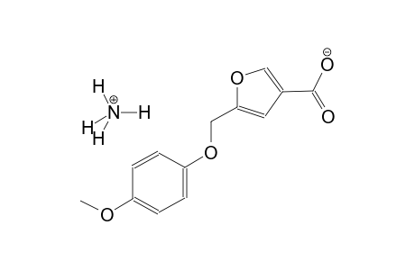 ammonium 5-((4-methoxyphenoxy)methyl)furan-3-carboxylate