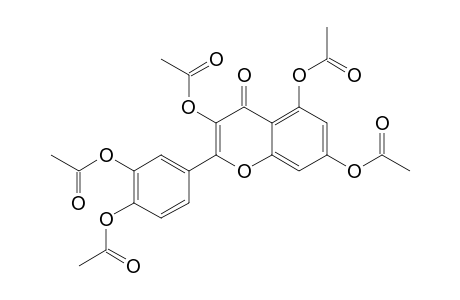 2-(3,4-DIACETYLOXYPHENYL)-3,5,7-TRIACETYLOXY-4H-1-BENZOPYRAN-4-ONE;QUERCETIN-PENTAACETATE