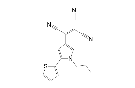 1-Propyl-2-(2'-thienyl)-4-tricyanovinylpyrrole