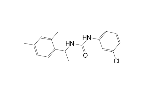 N-(3-chlorophenyl)-N'-[1-(2,4-dimethylphenyl)ethyl]urea