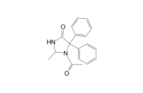 1-Acetyl-2-methyl-5,5-diphenyl-4-imidazolidinone