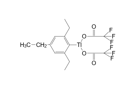 TL(C6H2ET3-2,4,6)(O2CCF3)2